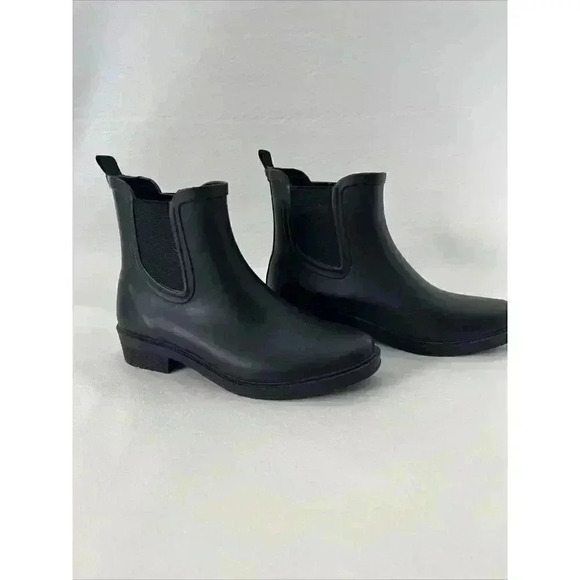 J Crew Ladies Chelsea Ankle boots Black Size 8 - Picture 4 of 8